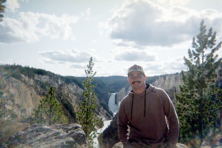 Quinn in Yellowstone