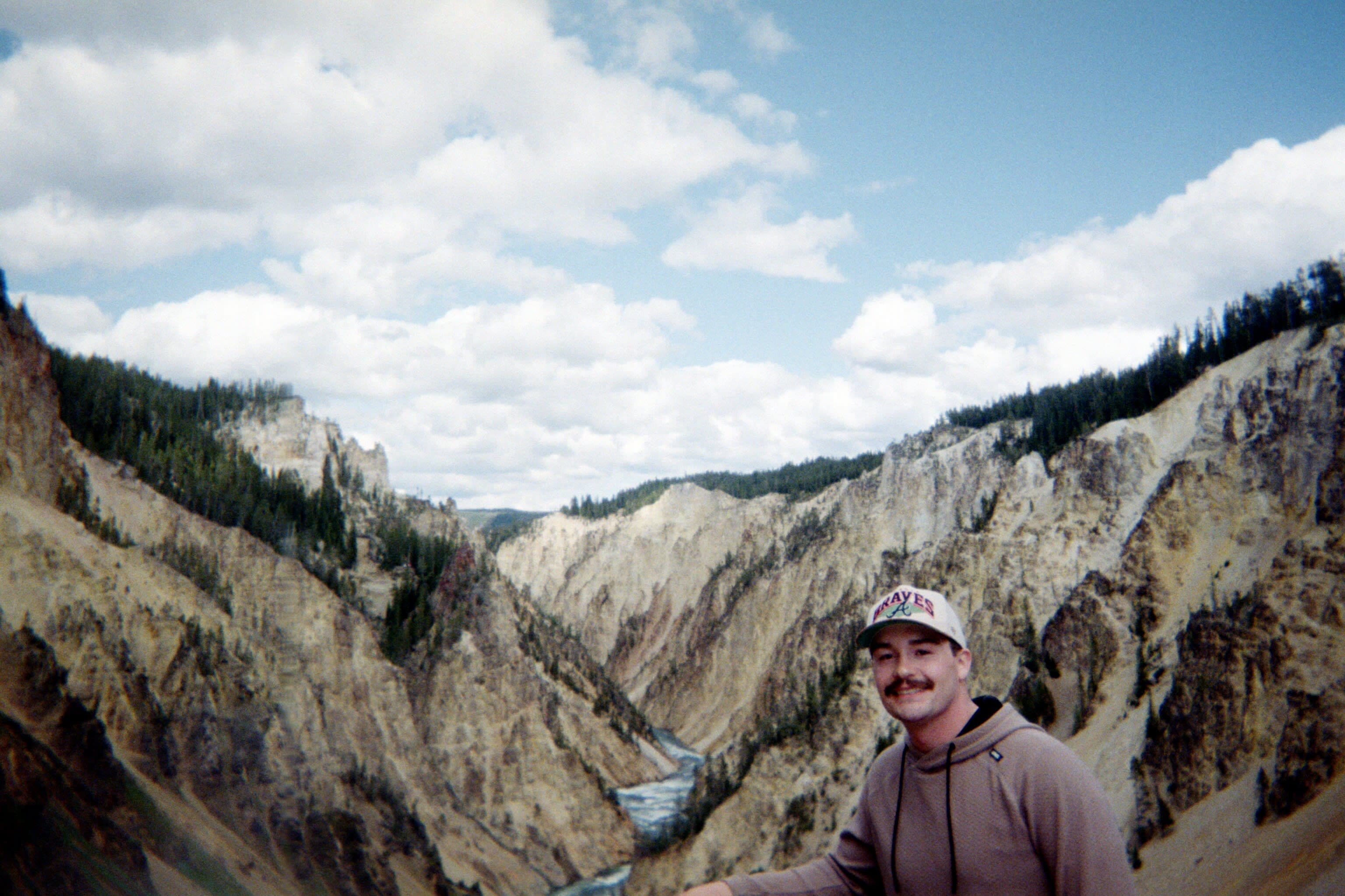 Quinn at Lower Falls