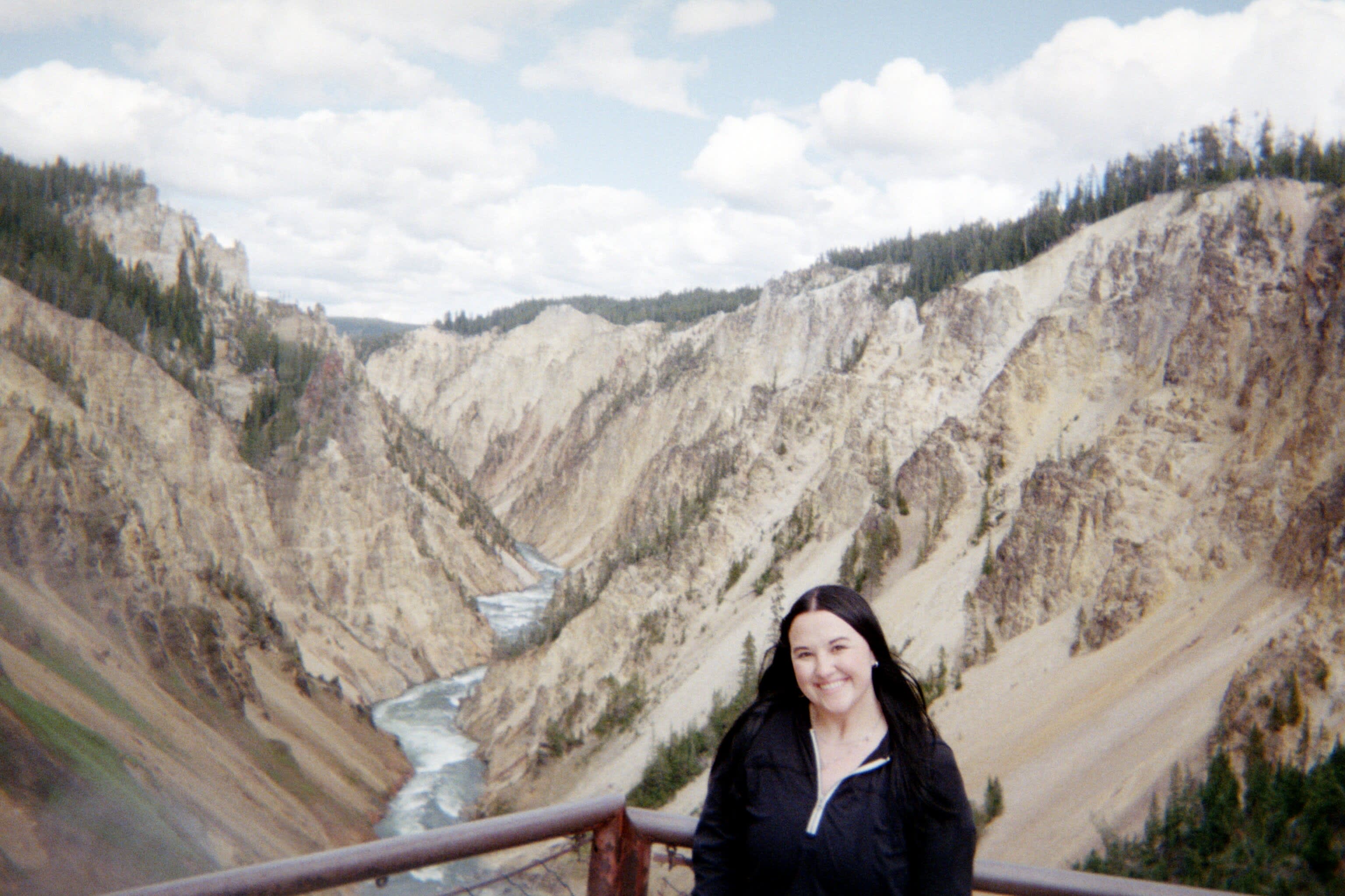 Reganne at Lower Falls
