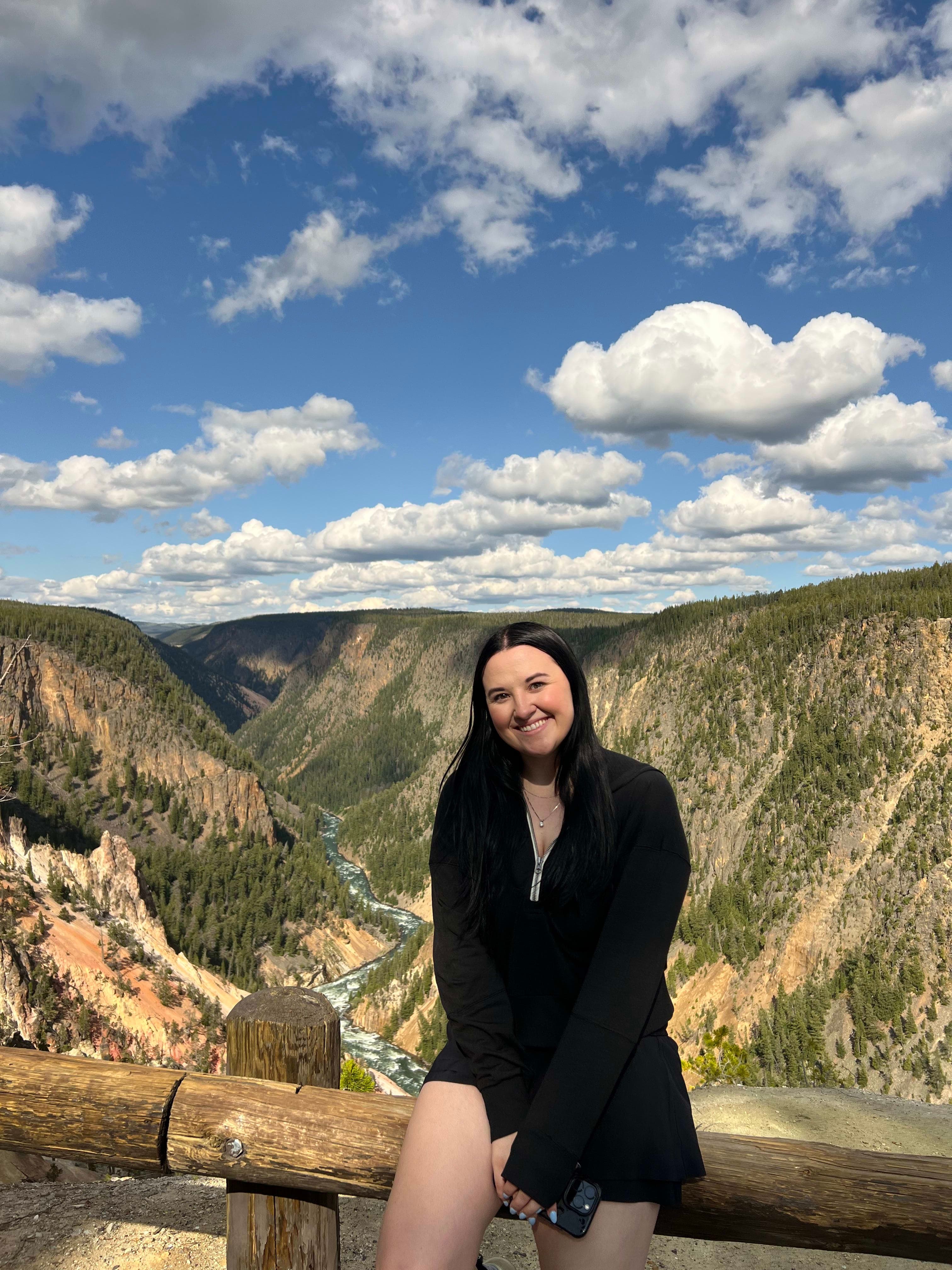 Reganne at North Rim