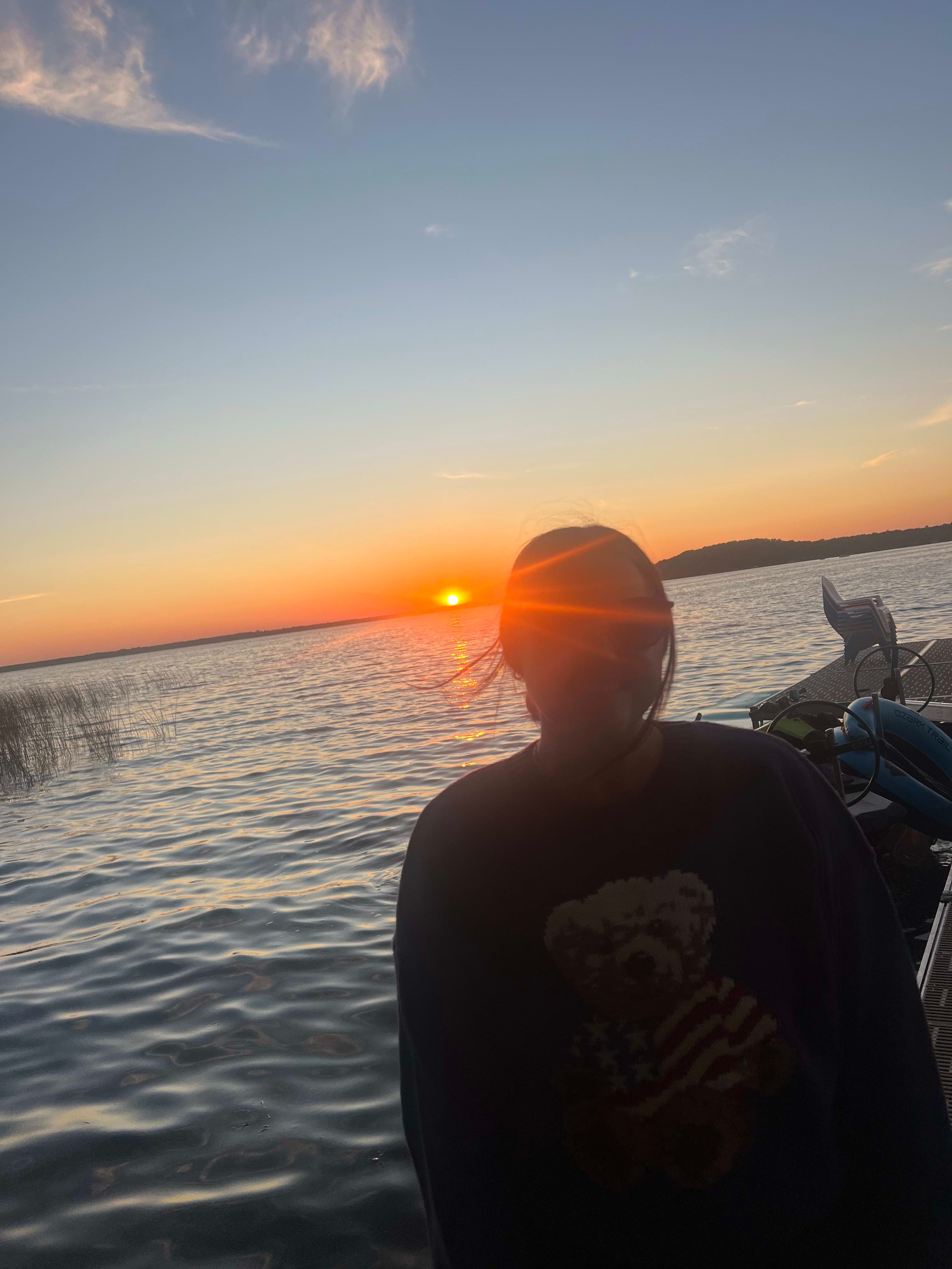 Reganne on Big Pine Lake