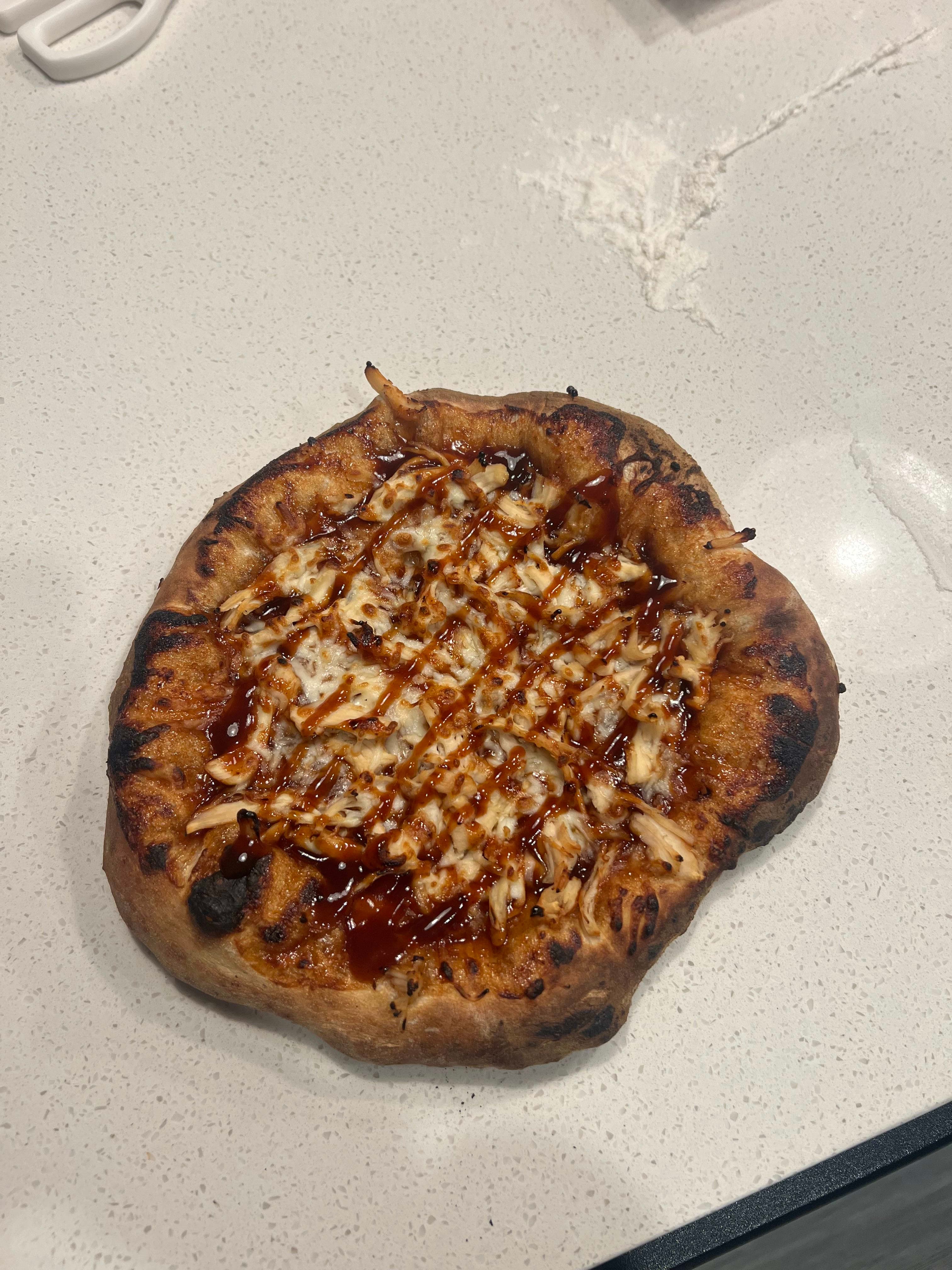 BBQ Pizza After