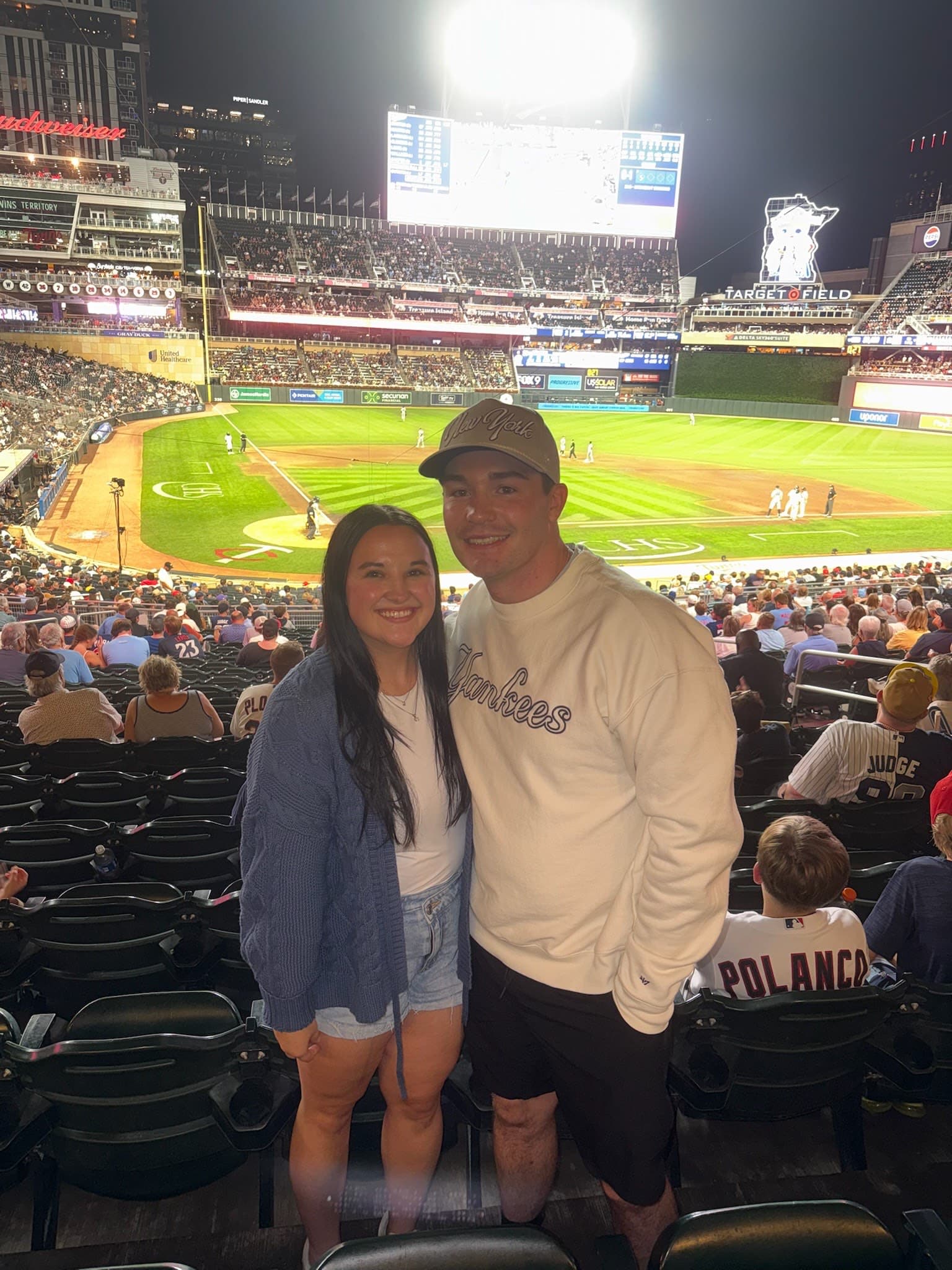 Us at Target Field