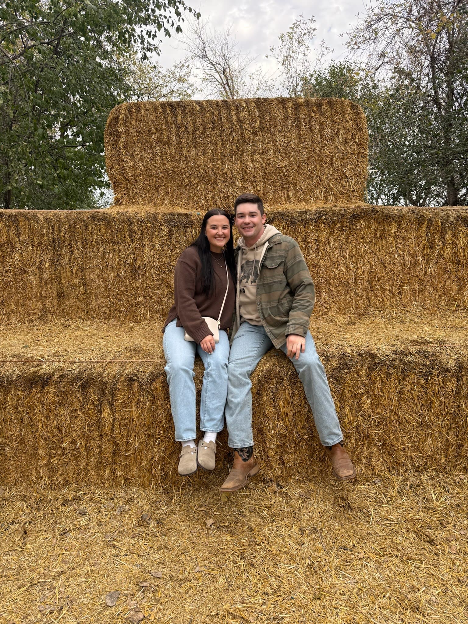 Us on the Hay
