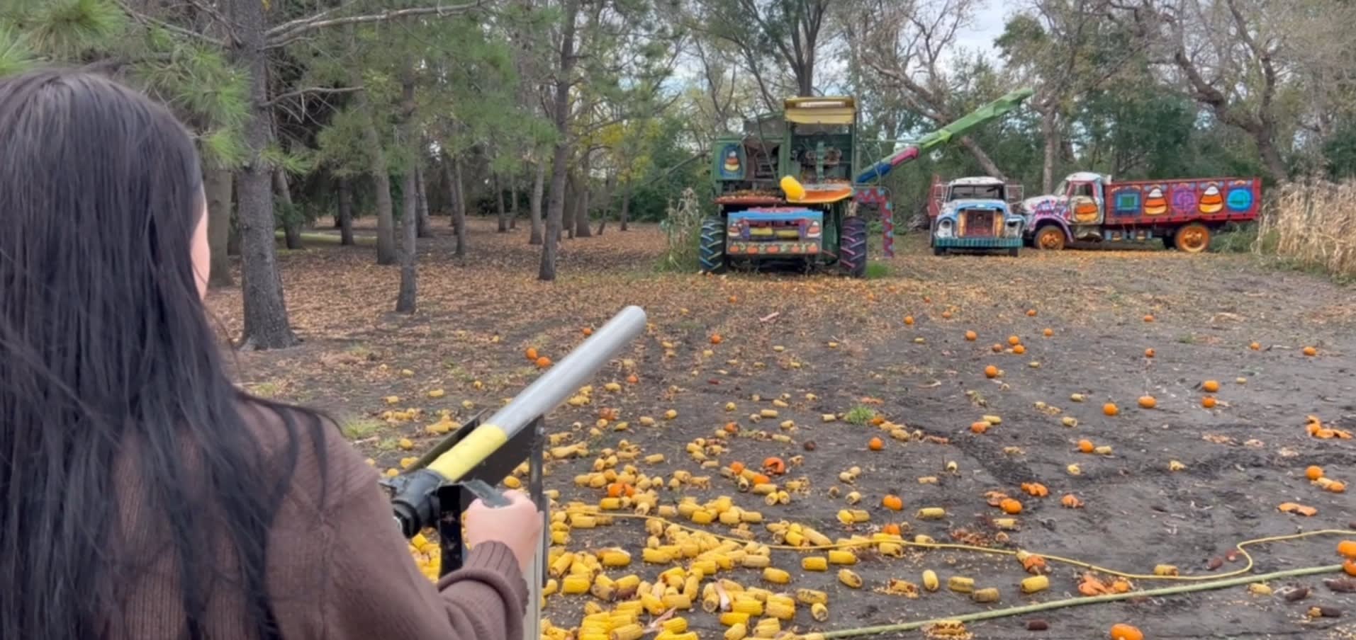Reganne and the Corn Cannon