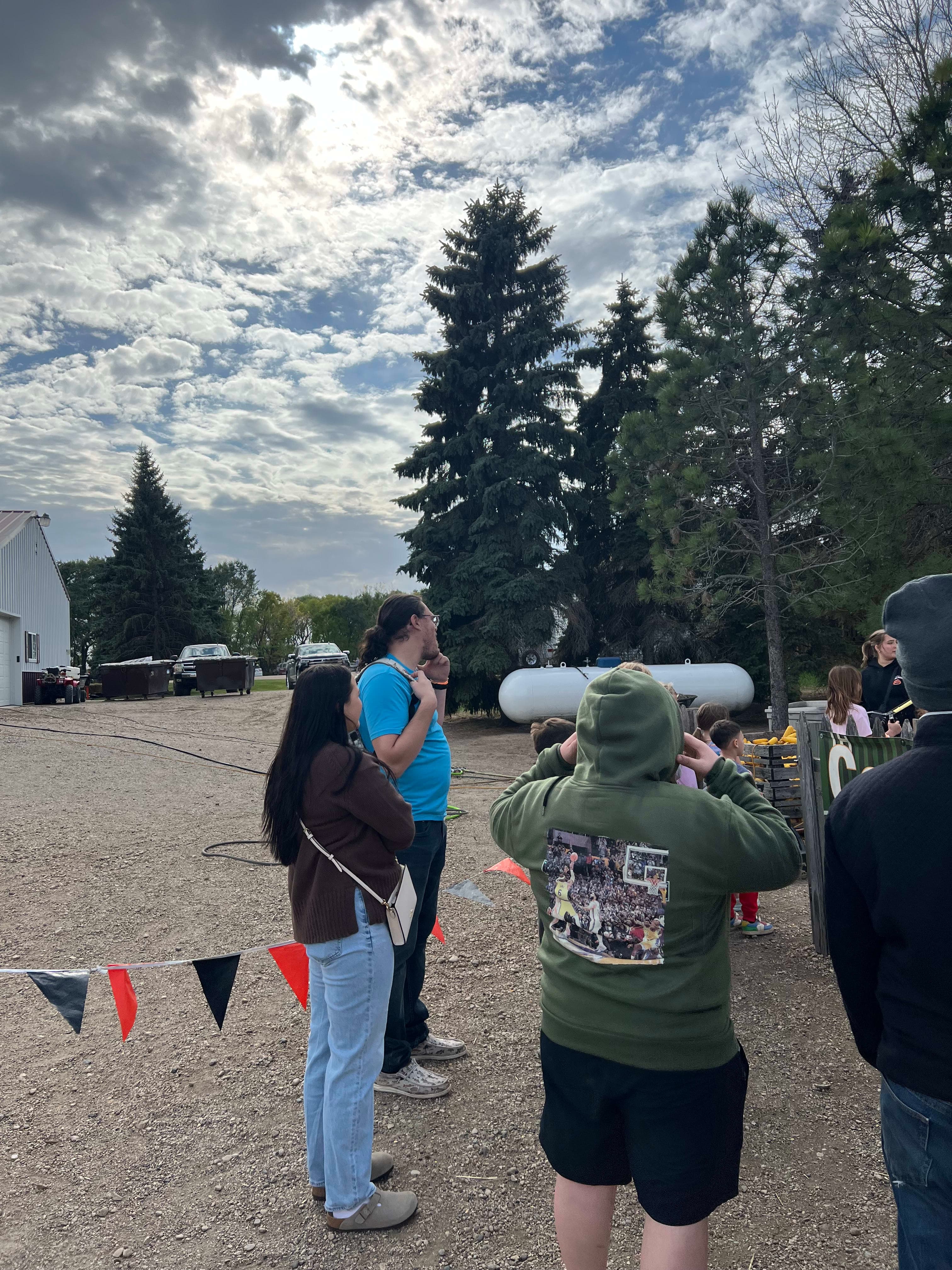 Reganne Waiting in Line