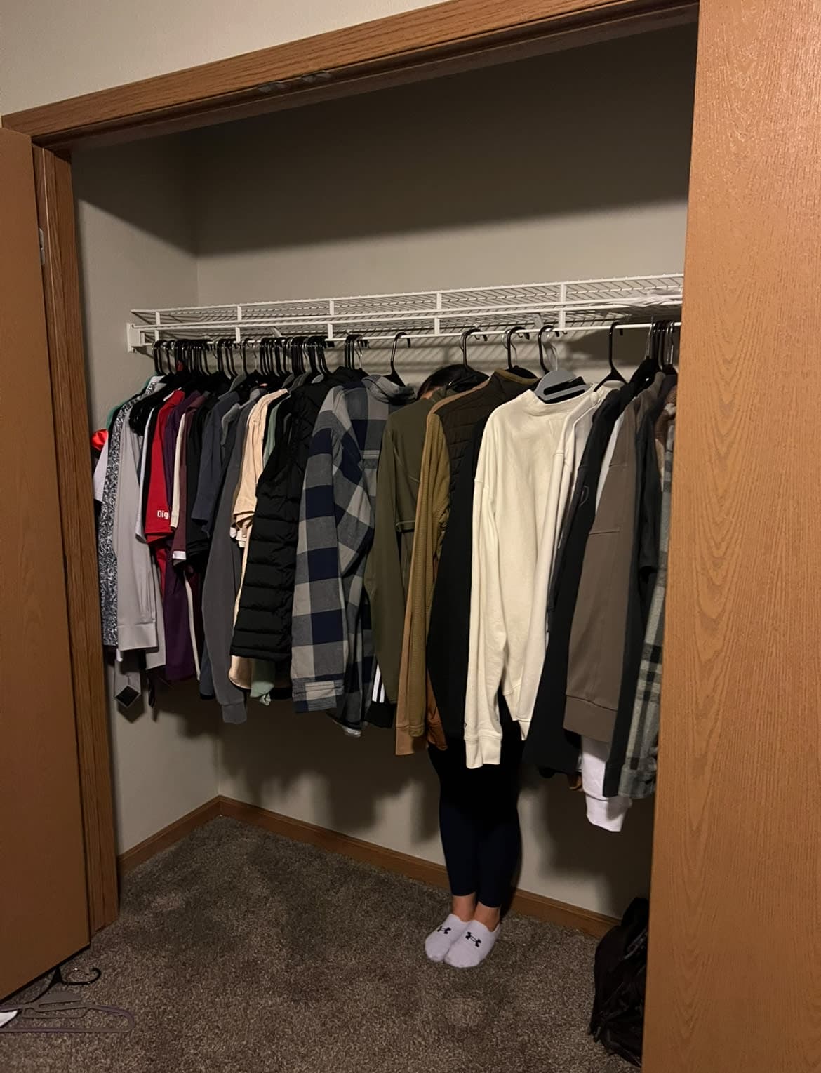 Reganne “hiding”