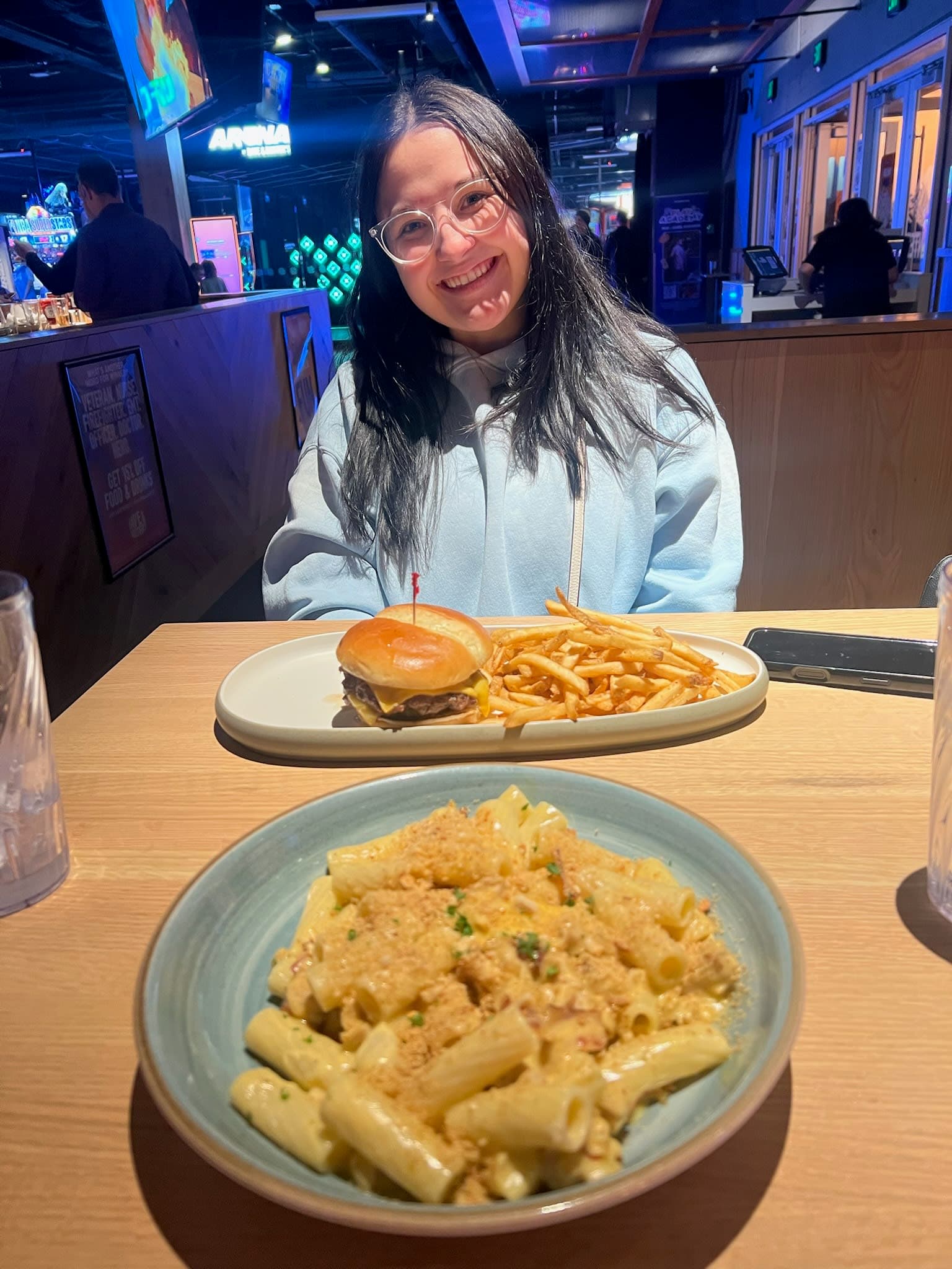 Reganne at Dave & Buster's